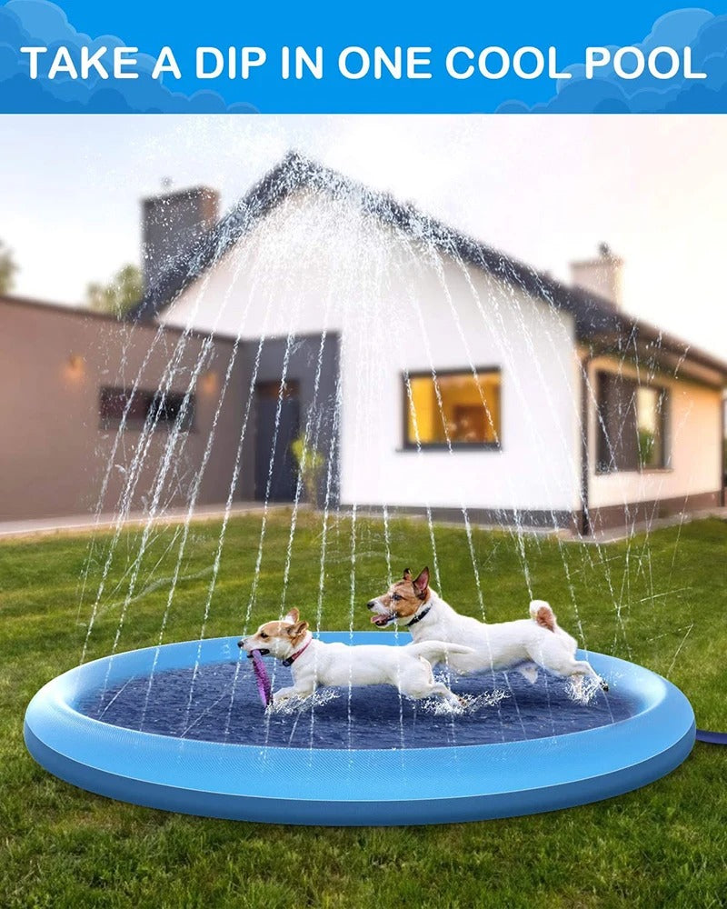 AquaPaw™ - Dog Sprinkler Pool