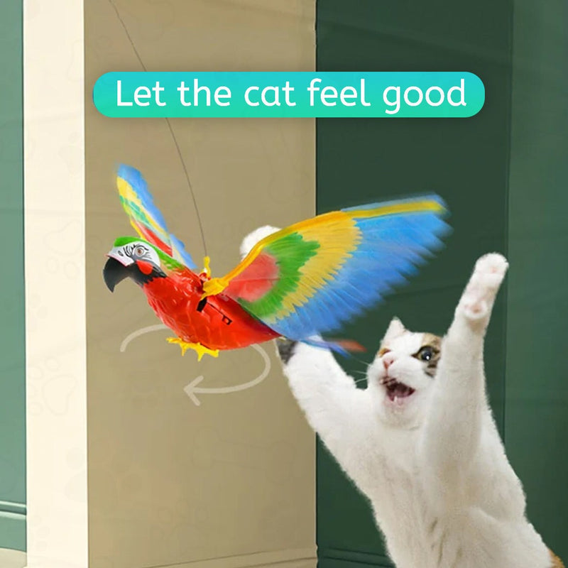 Bird Simulation Interactive Flying Toy for Cats.