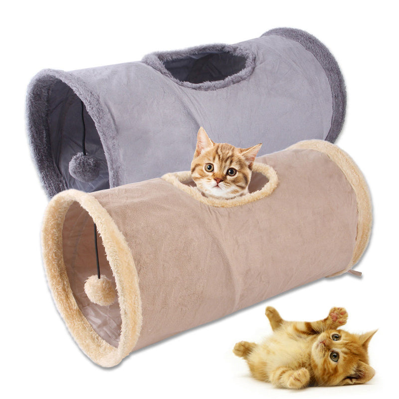 COLLAPSIBLE CAT TUNNEL.