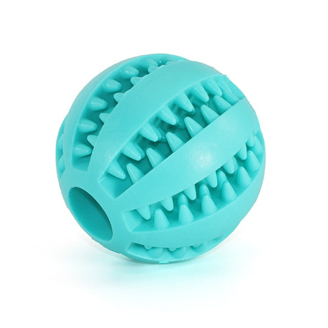 Eco-friendly Treat Dispensing Ball Toy for Dogs.