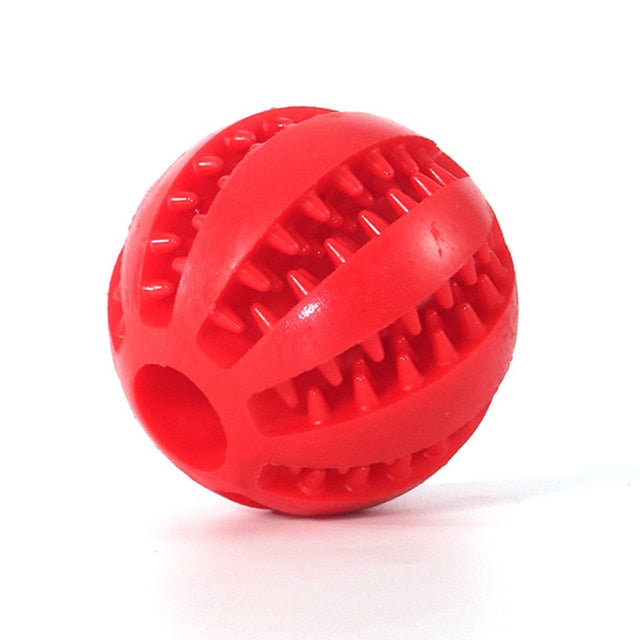 Eco-friendly Treat Dispensing Ball Toy for Dogs.