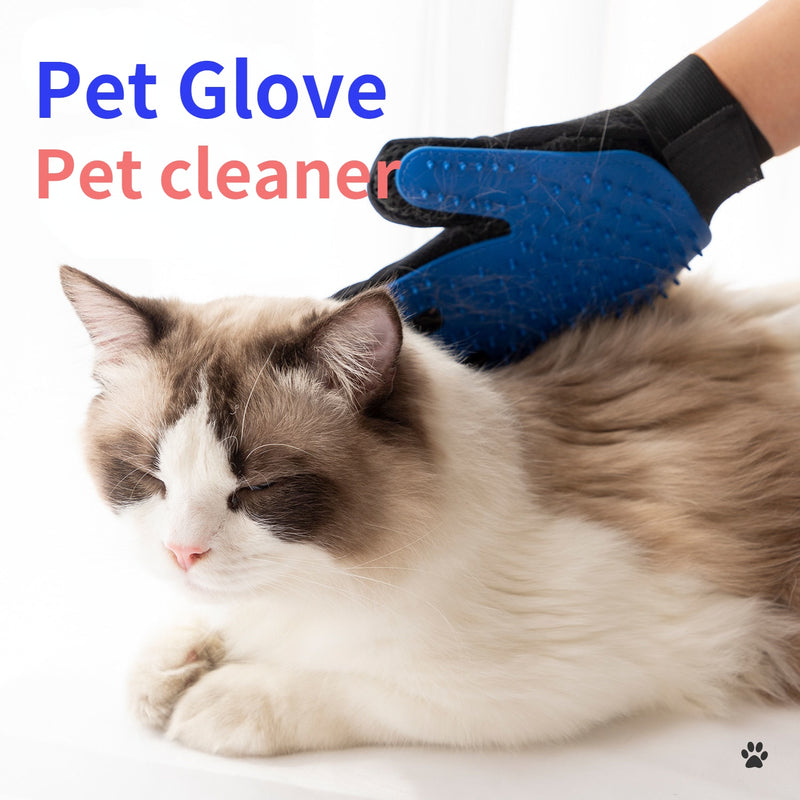 Pet Dog Cat Bath Brush Bath Gloves Brush.