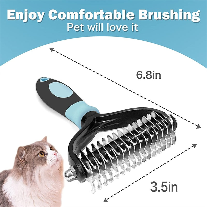 Professional Pet Deshedding Brush.