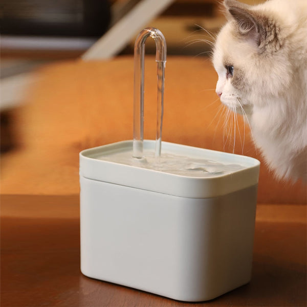 Cat Water Fountain Auto Filter USB Electric Mute Cat Drinker Bowl 1.5L Recirculate Filtring Drinker for Cats Pet Water Dispenser.